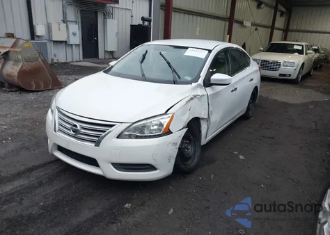 2013 Nissan Sentra Fe+ Sv from USA, damaged, VIN 3N1AB7AP1DL658618